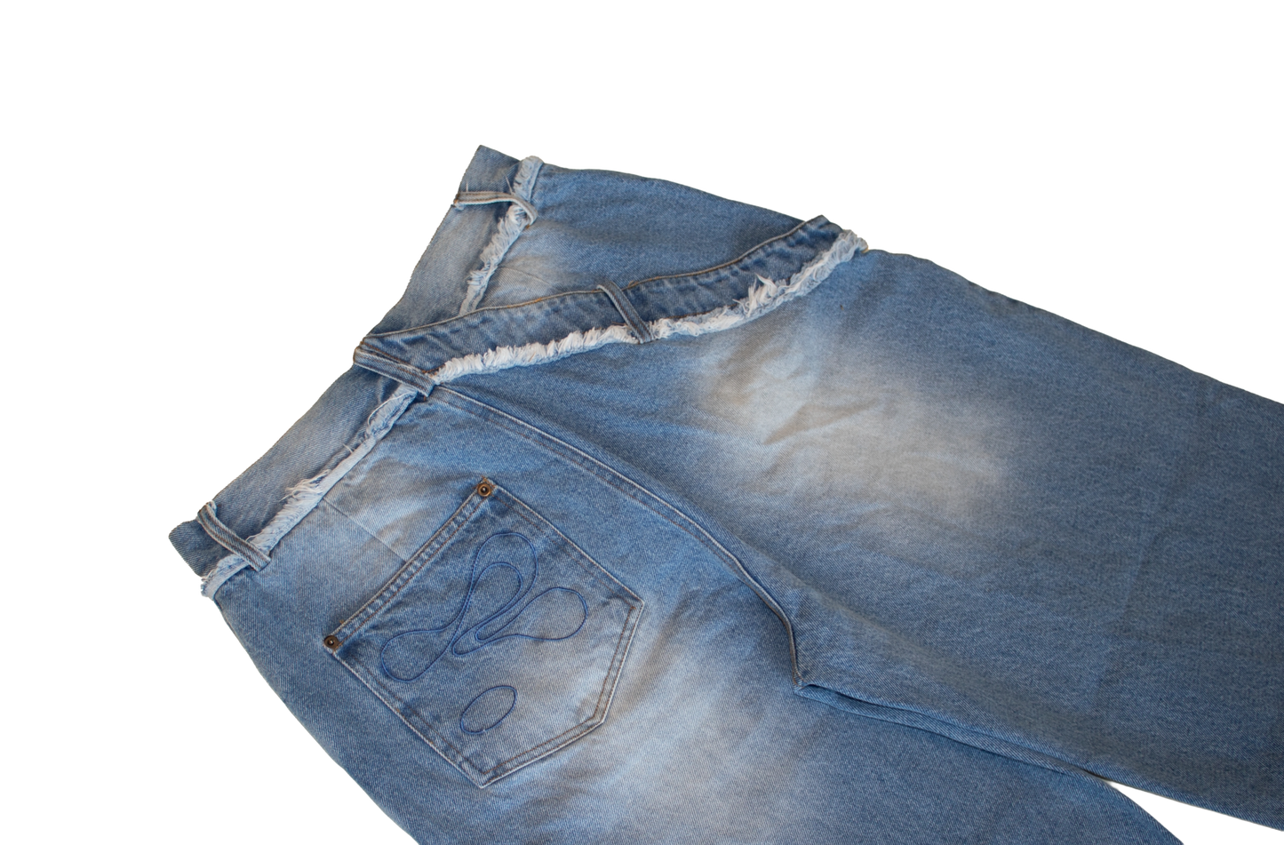 BLUE DISTORTION JEANS