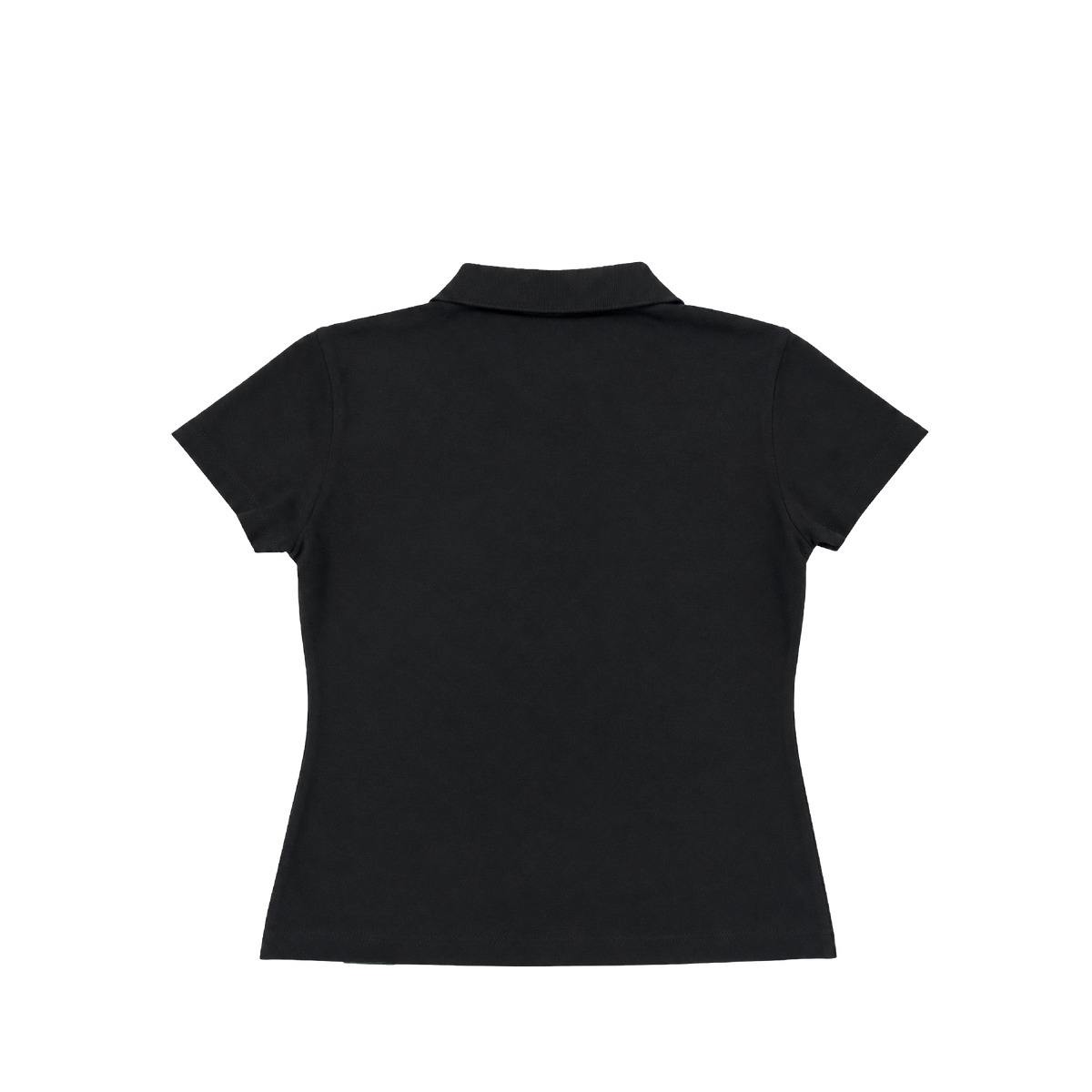 BLACK SUPER WARP POLO