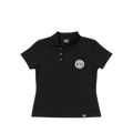 BLACK SUPER WARP POLO