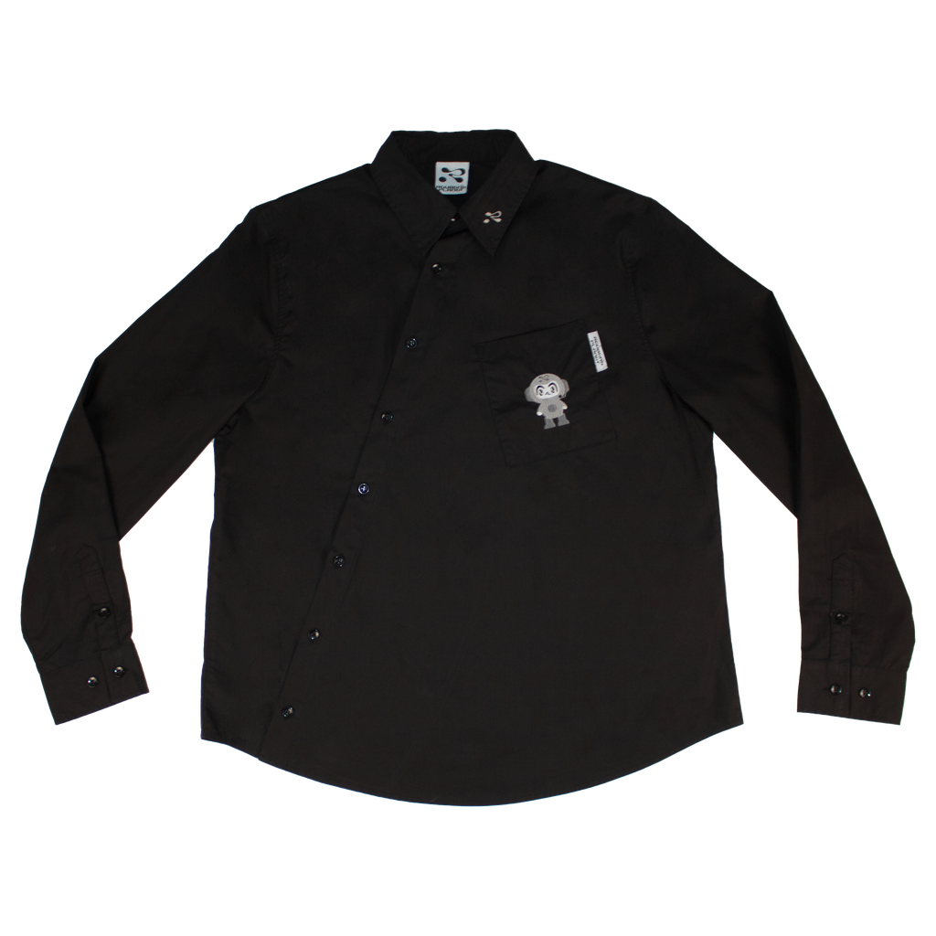 BLACK SUPER WARP SHIRT