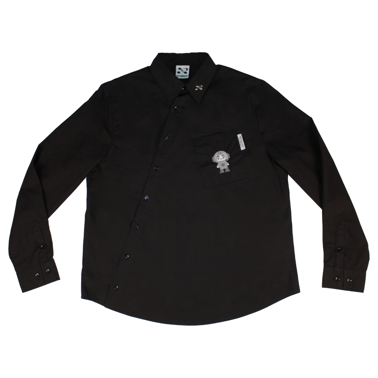 BLACK SUPER WARP SHIRT