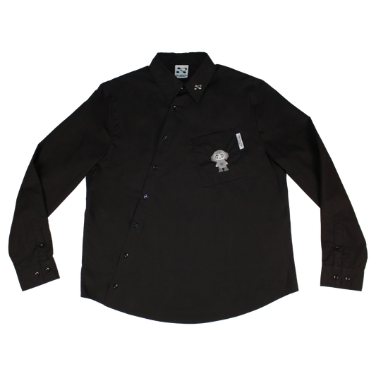 BLACK SUPER WARP SHIRT