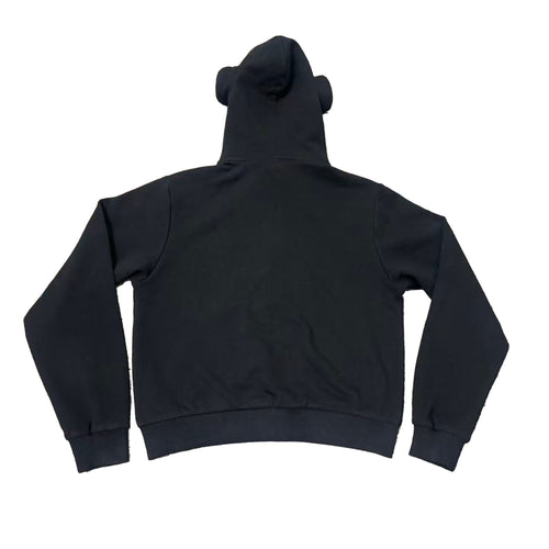 Black hoodie on a white background