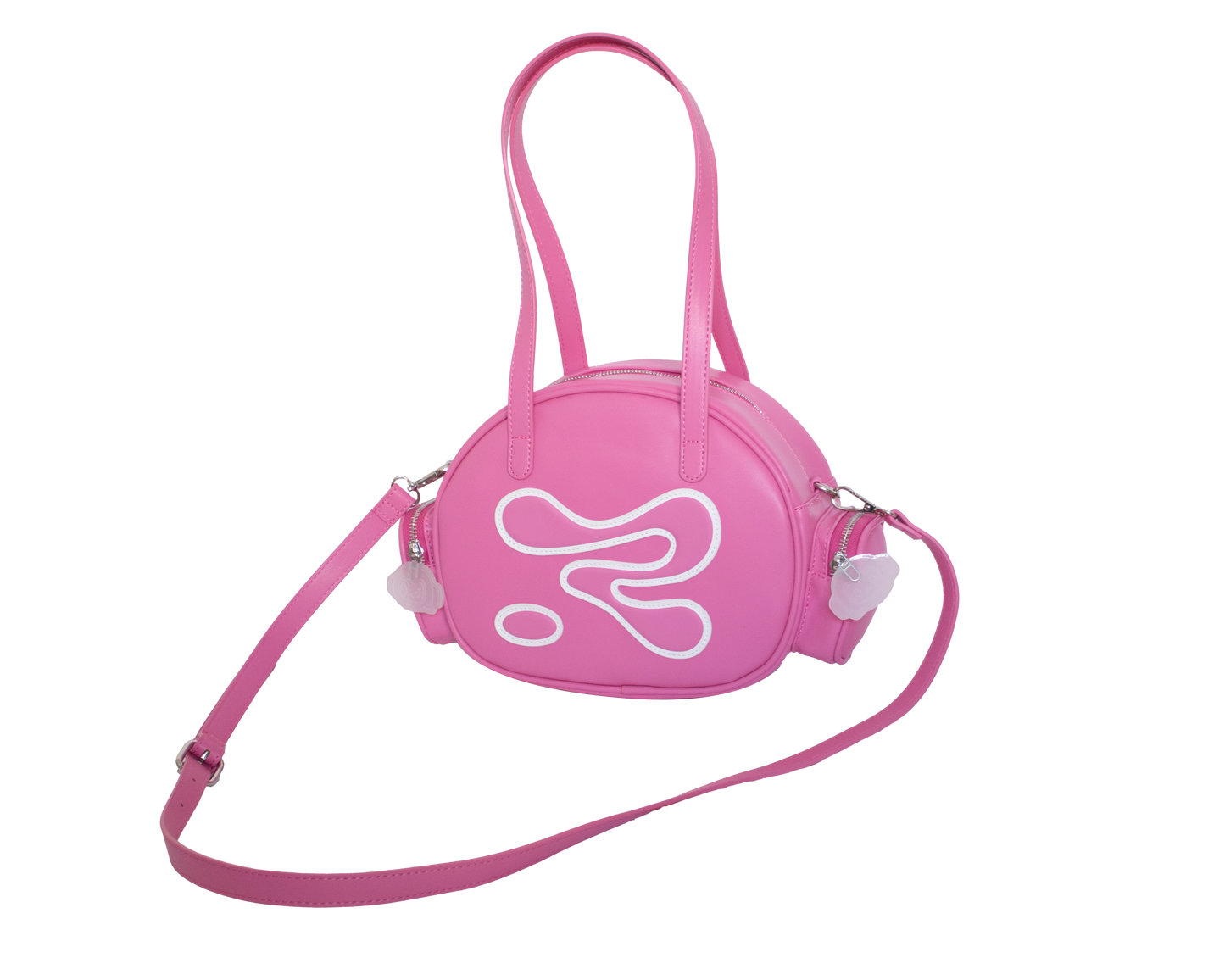 PINK XING BOWLER BAG