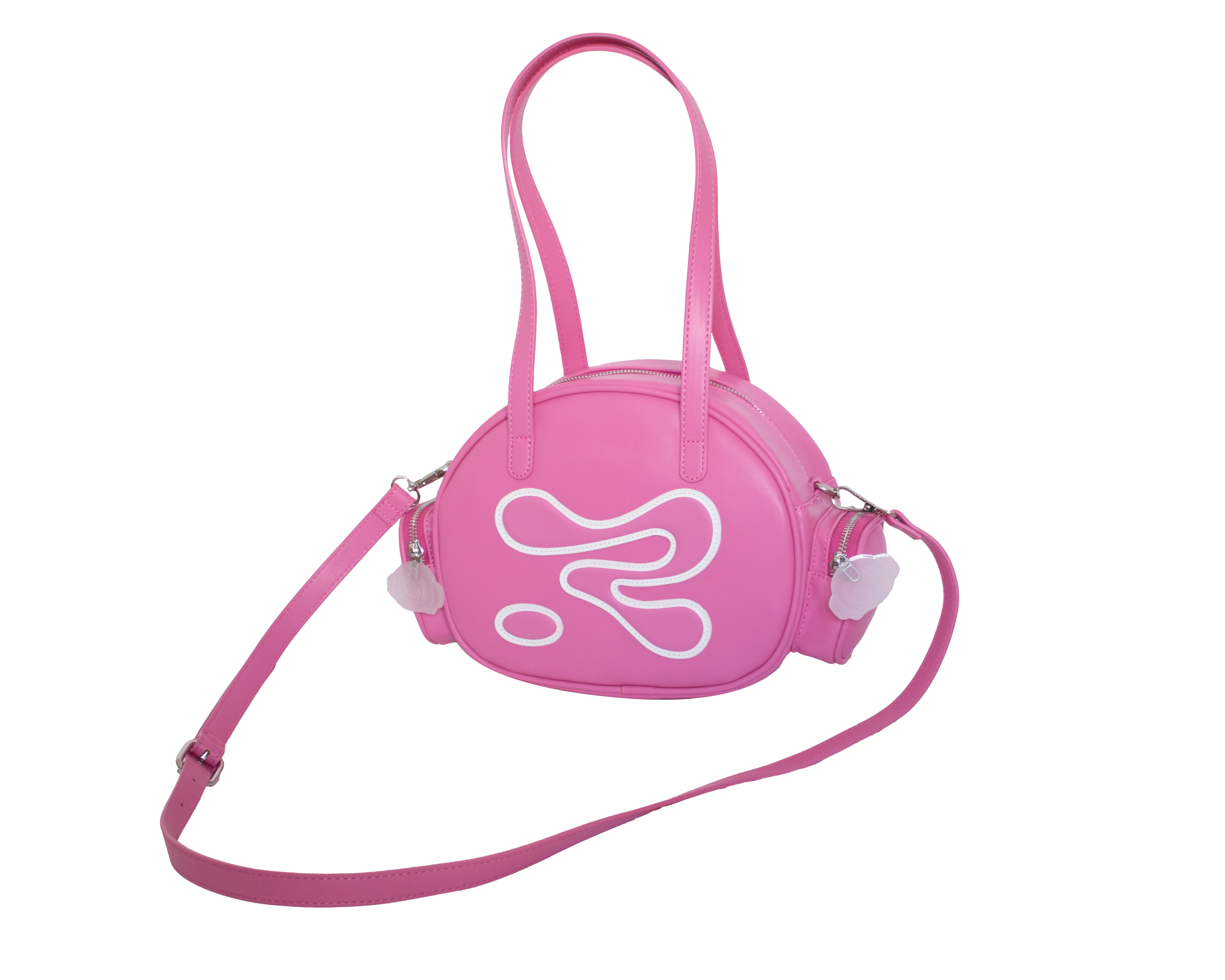 PINK XING BOWLER BAG