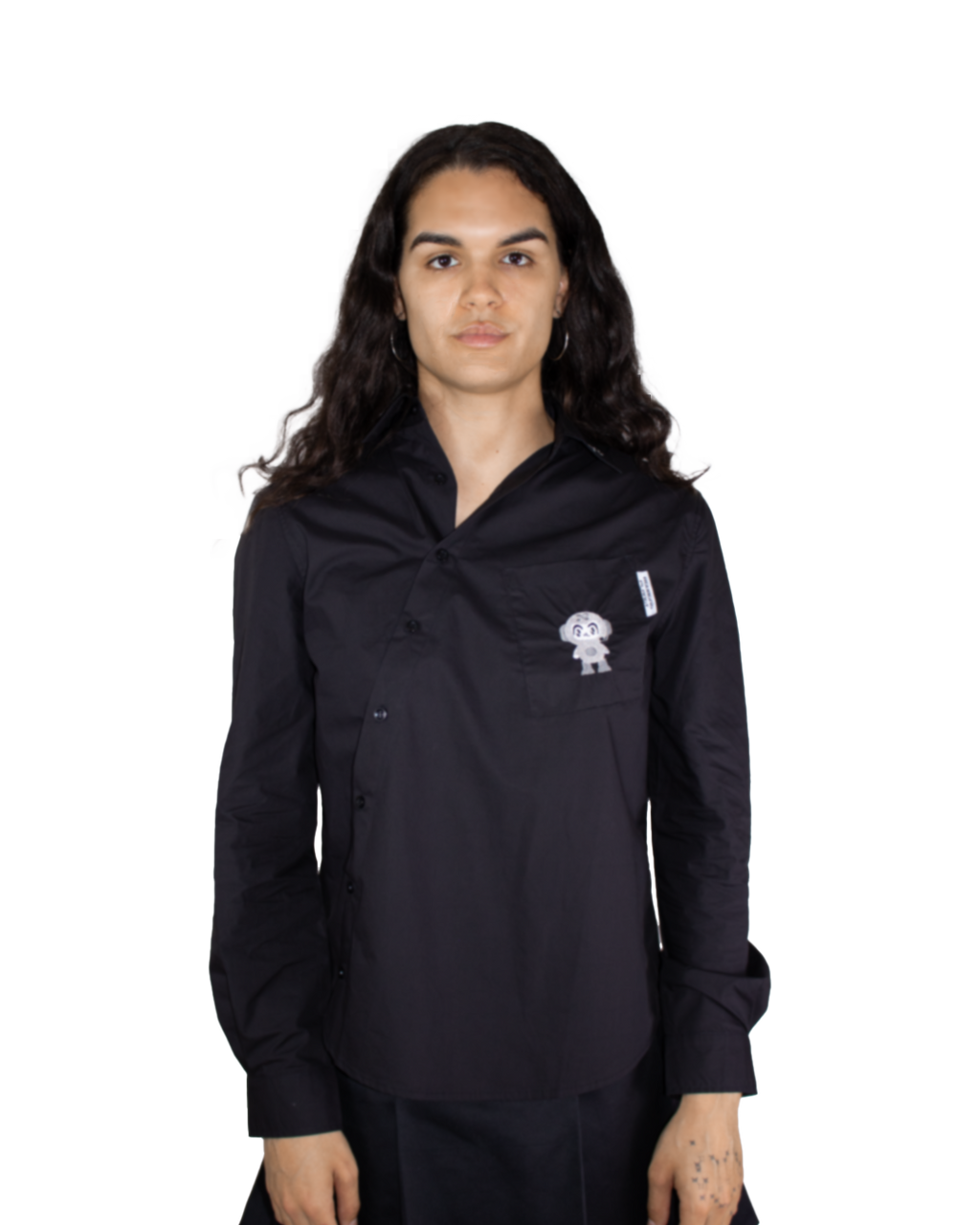 BLACK SUPER WARP SHIRT