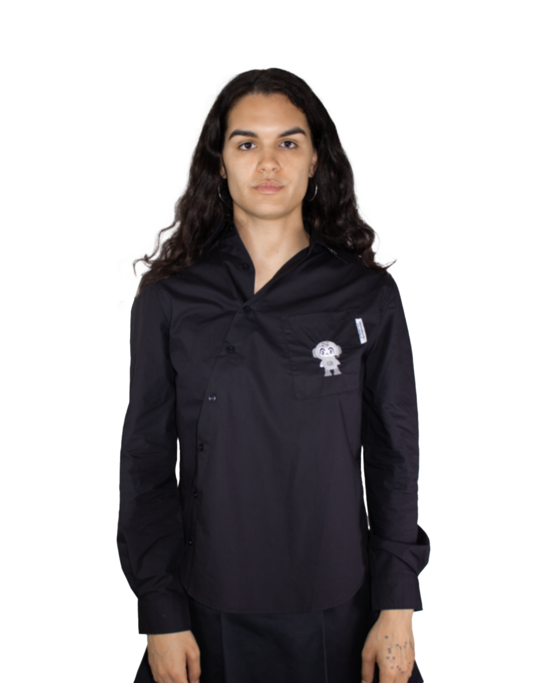 BLACK SUPER WARP SHIRT