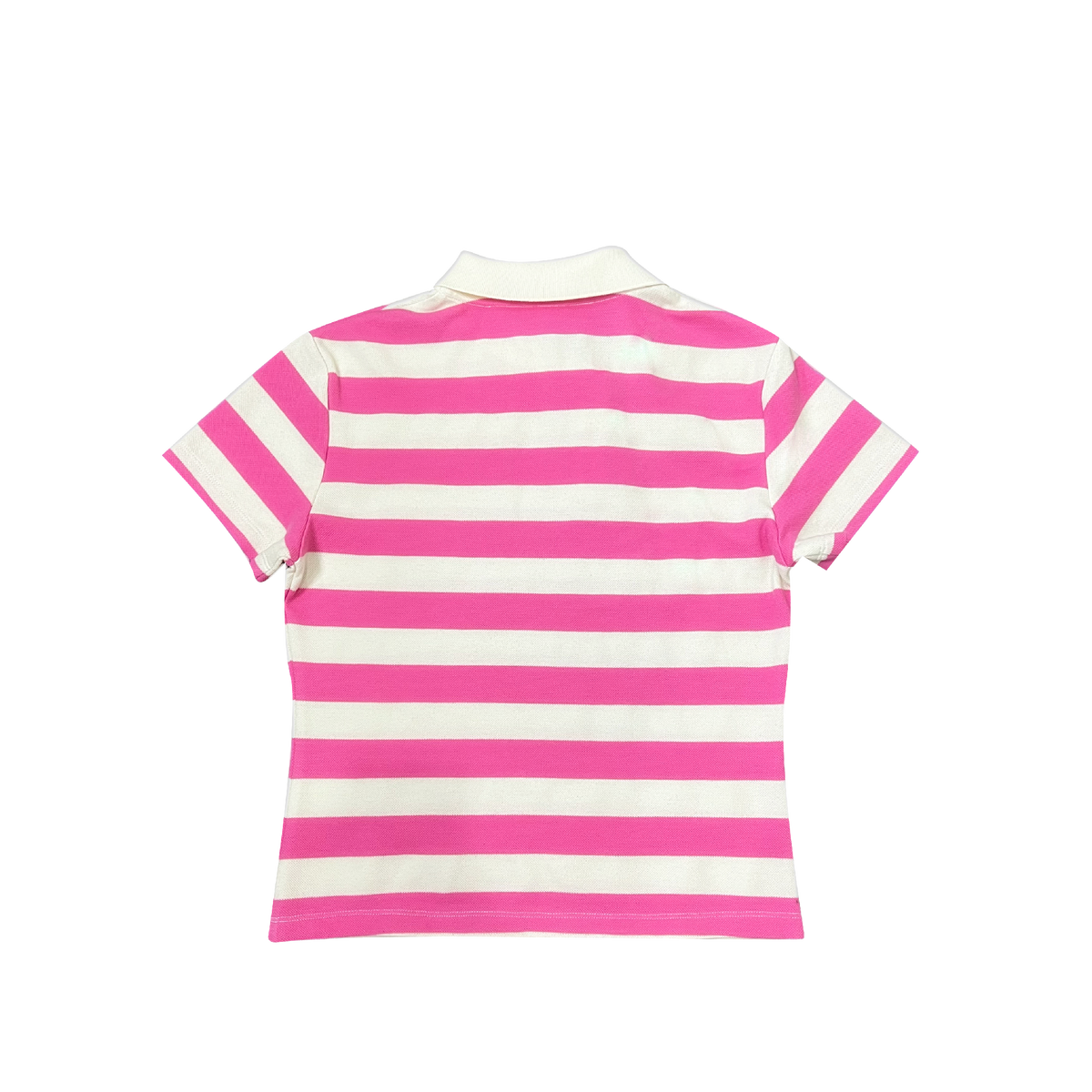 PINK & WHITE SUPER WARP POLO