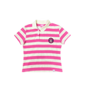 PINK & WHITE SUPER WARP POLO
