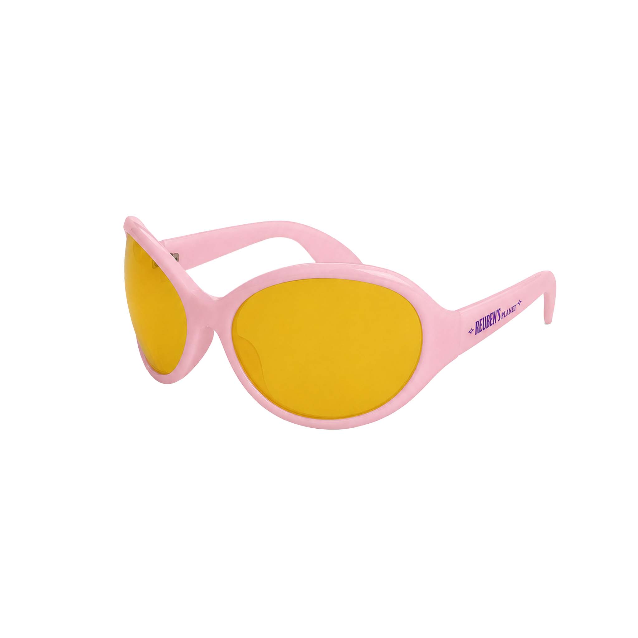 PINK VISUAL BUG SUNGLASSES