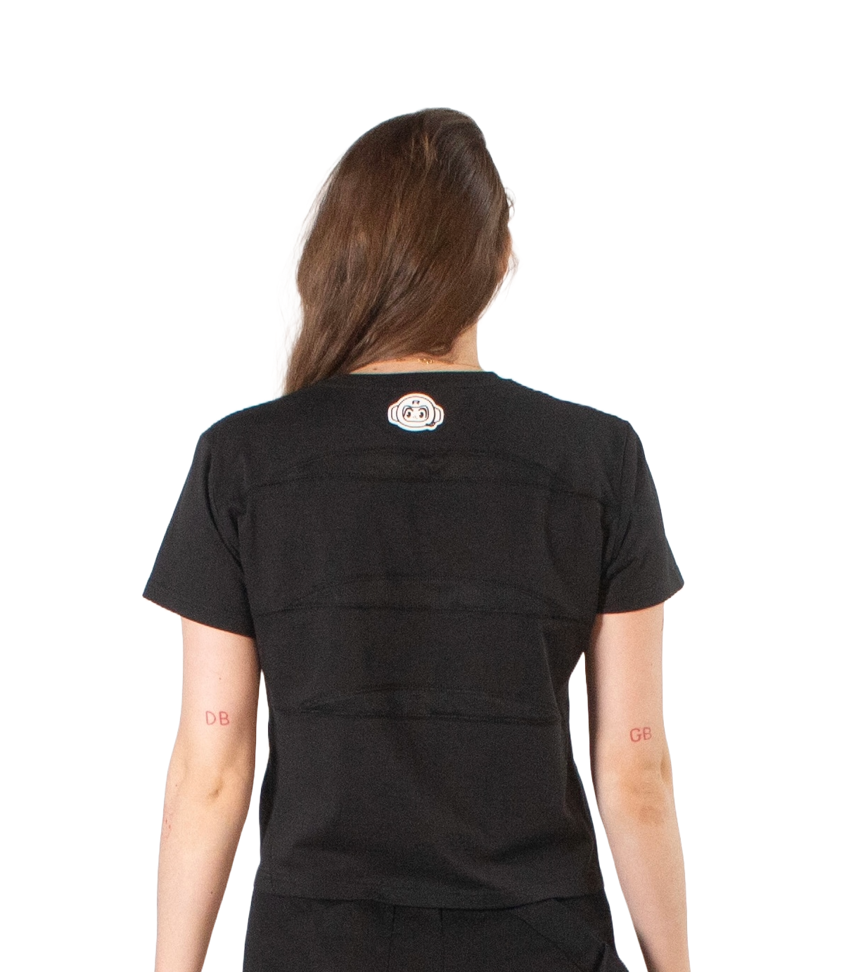 BLACK VERTEBRAE TEE