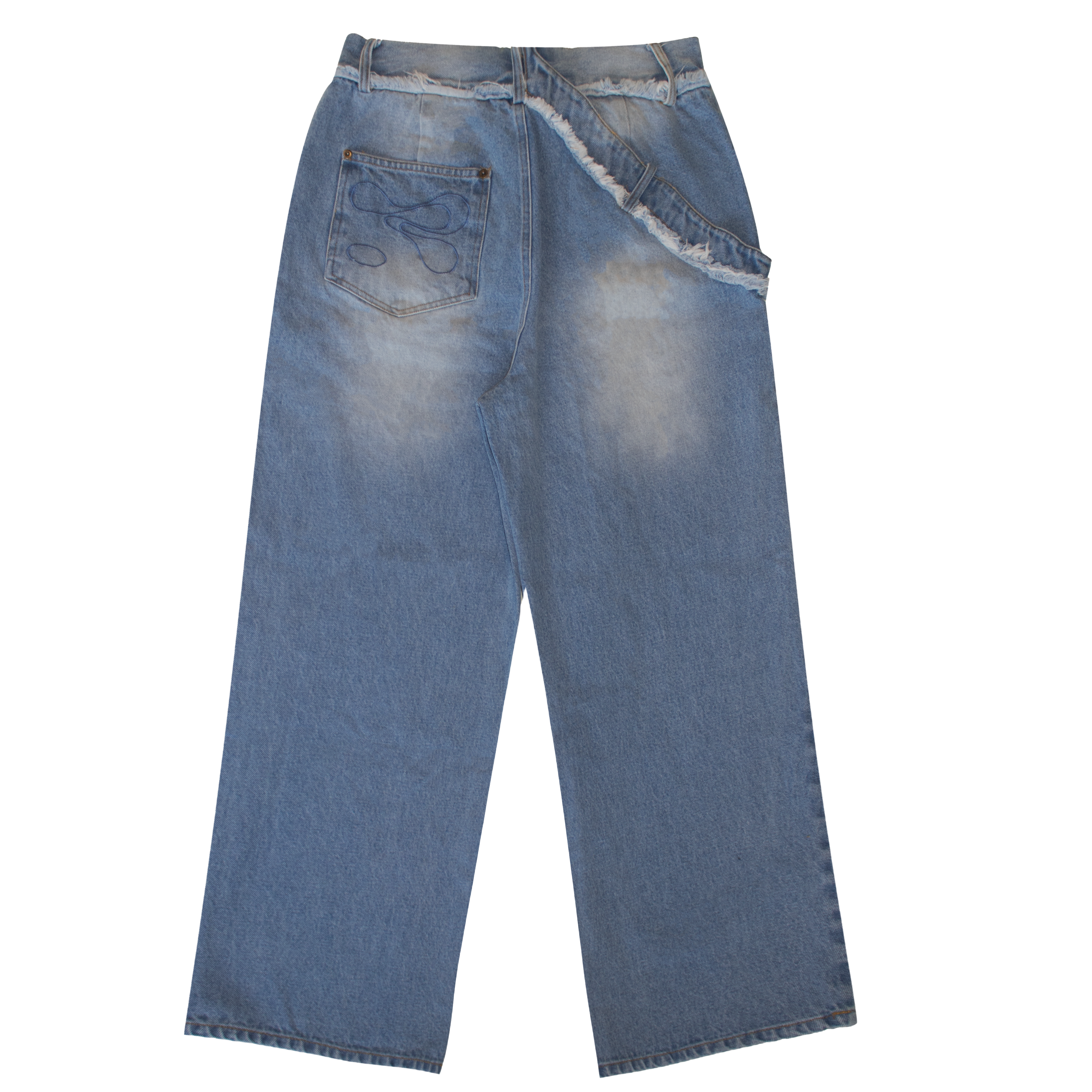 BLUE DISTORTION JEANS