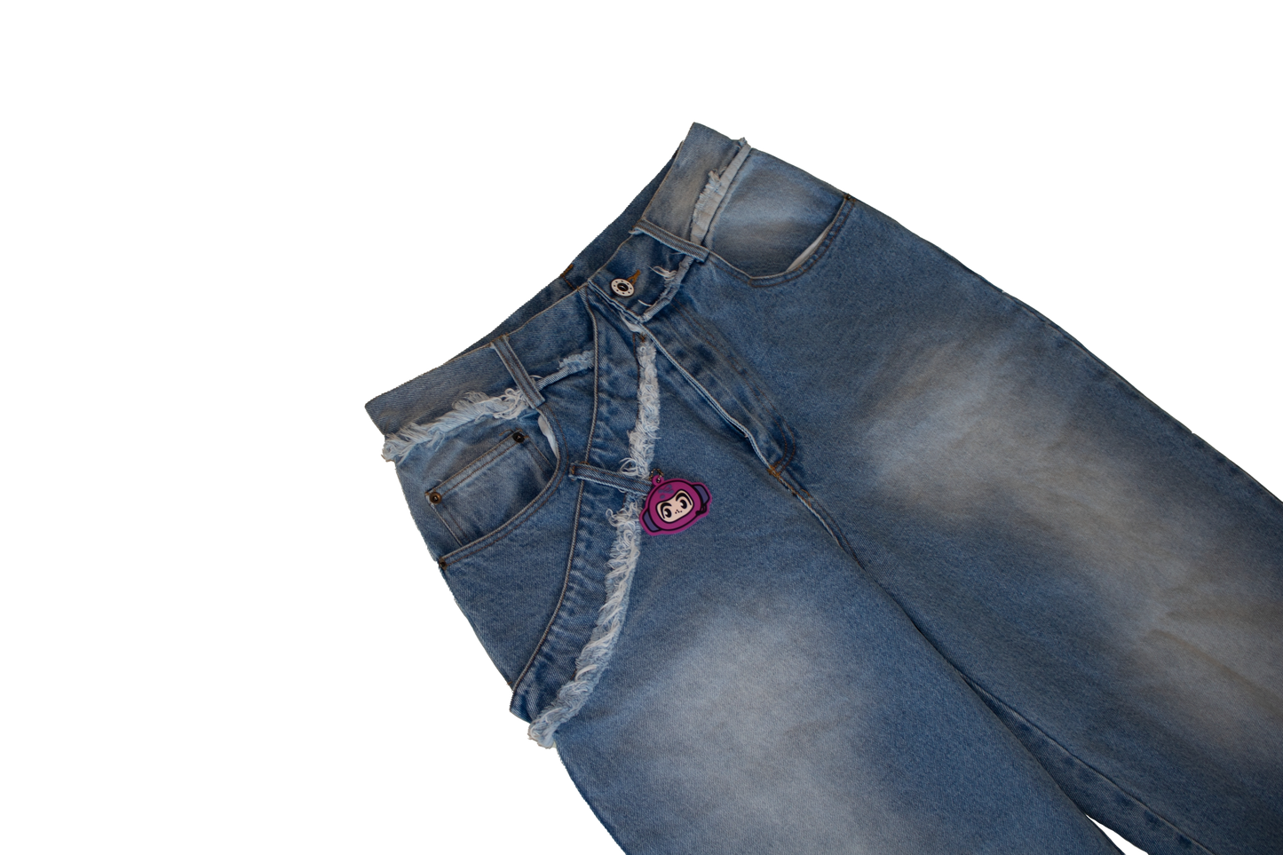 BLUE DISTORTION JEANS