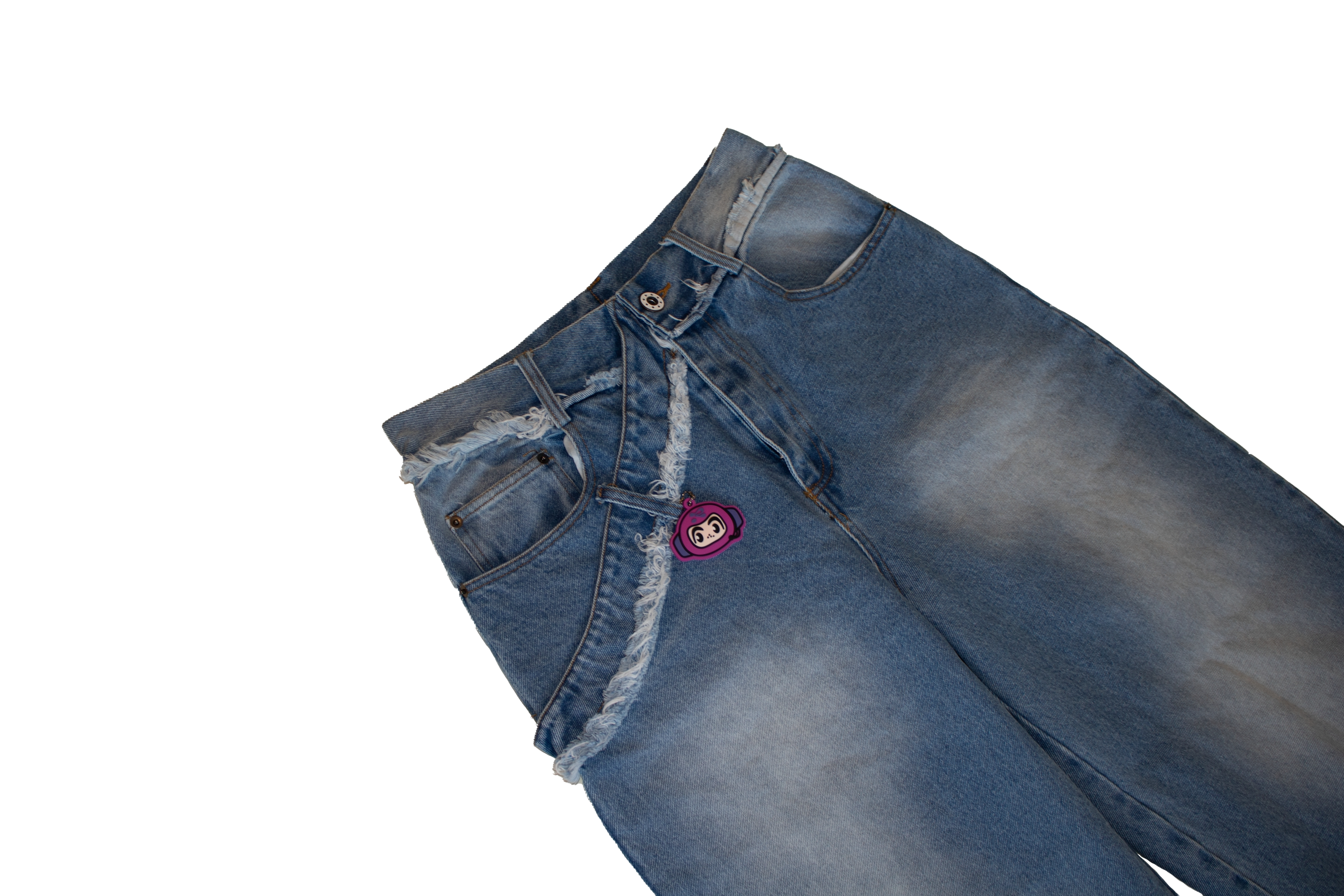 BLUE DISTORTION JEANS