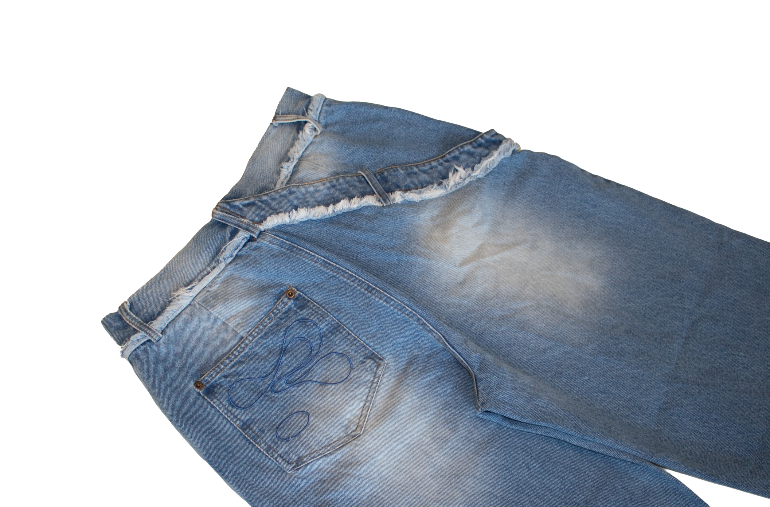 BLUE DISTORTION JEANS