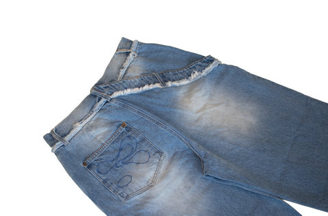 BLUE DISTORTION JEANS
