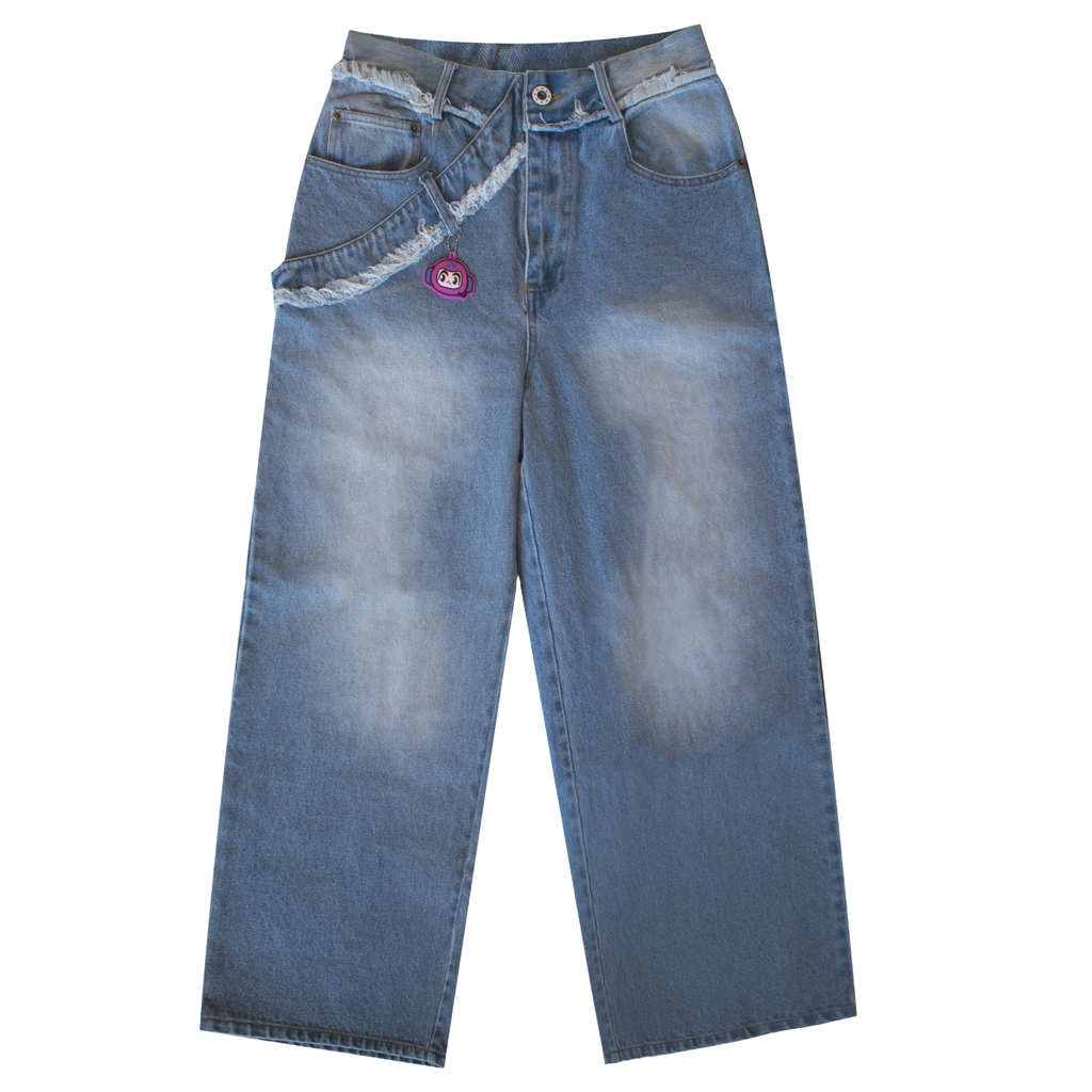 BLUE DISTORTION JEANS