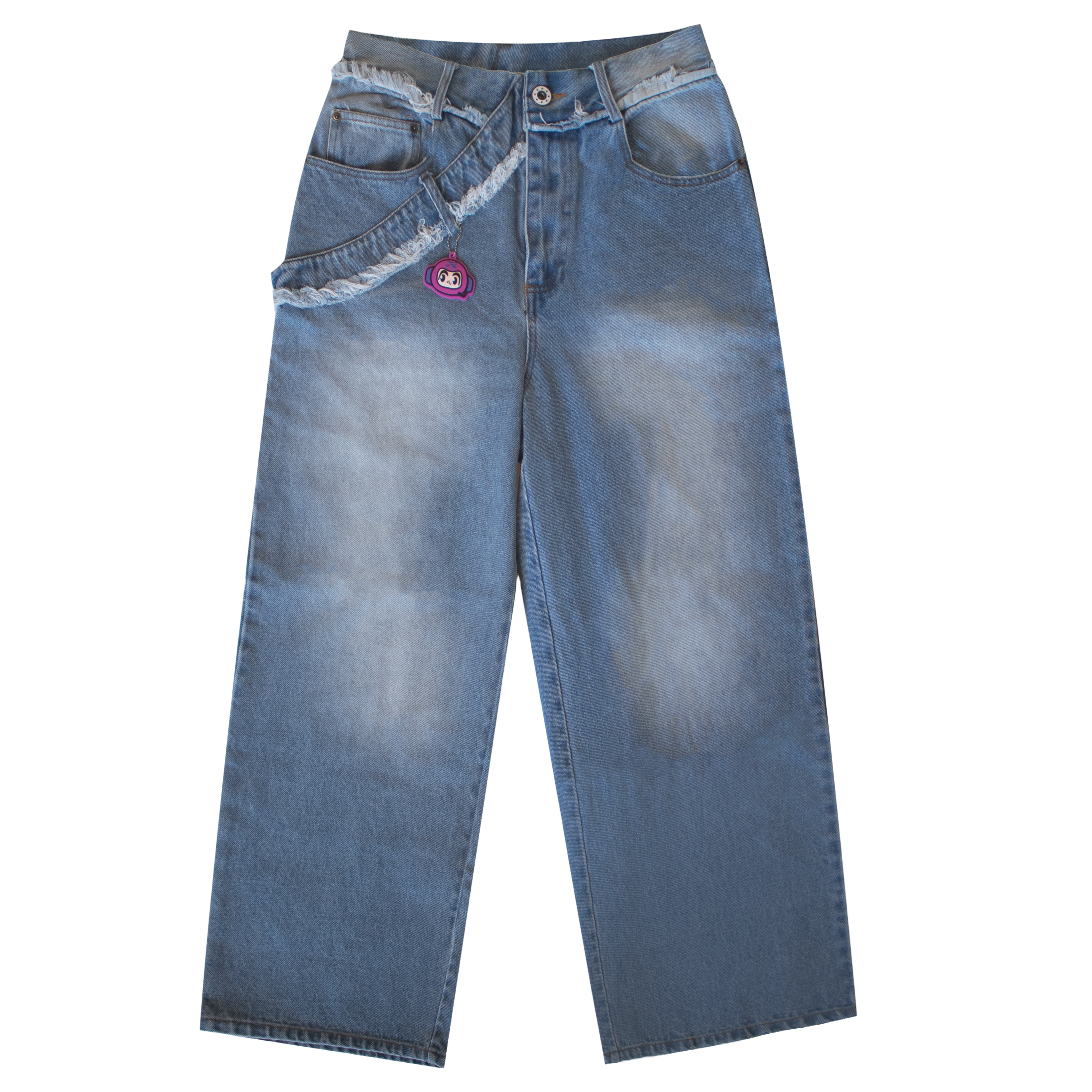 BLUE DISTORTION JEANS