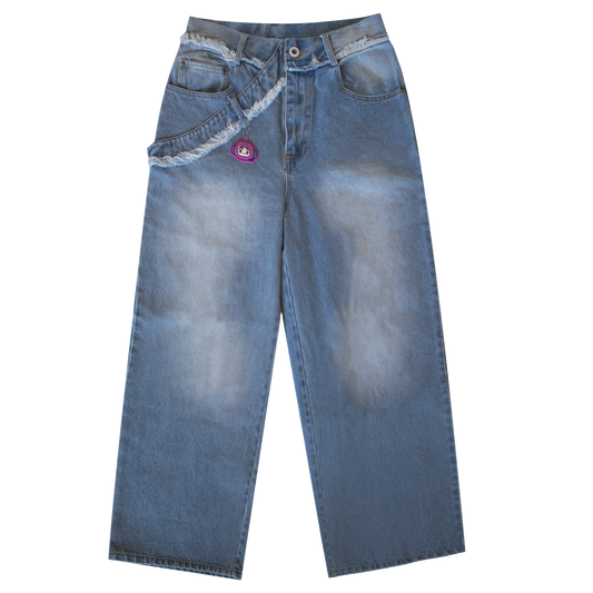 BLUE DISTORTION JEANS