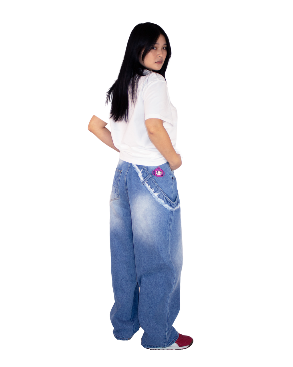 BLUE DISTORTION JEANS