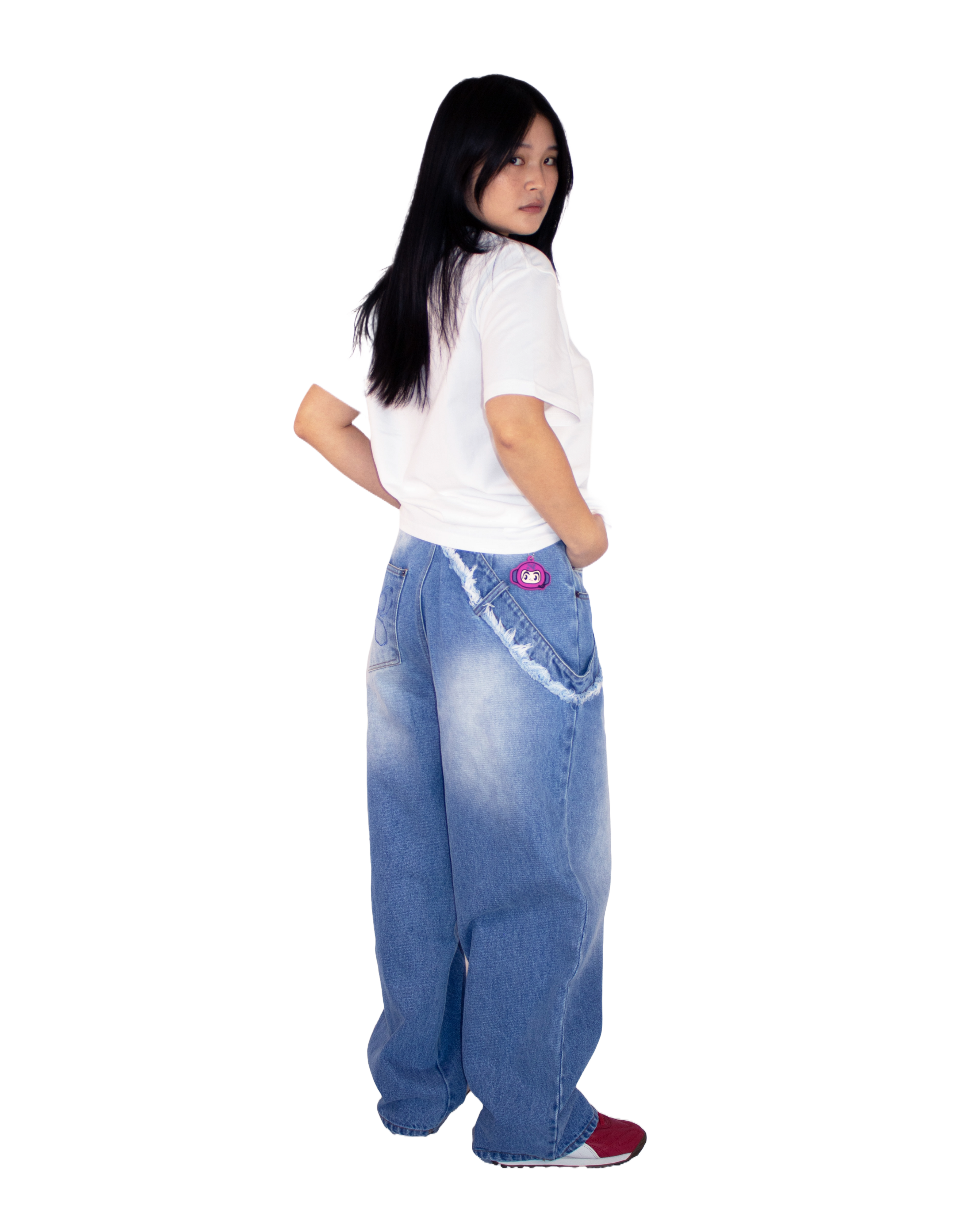 BLUE DISTORTION JEANS