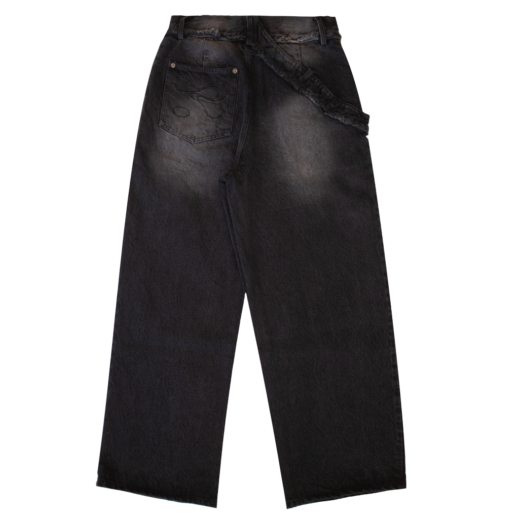 BLACK DISTORTION JEANS
