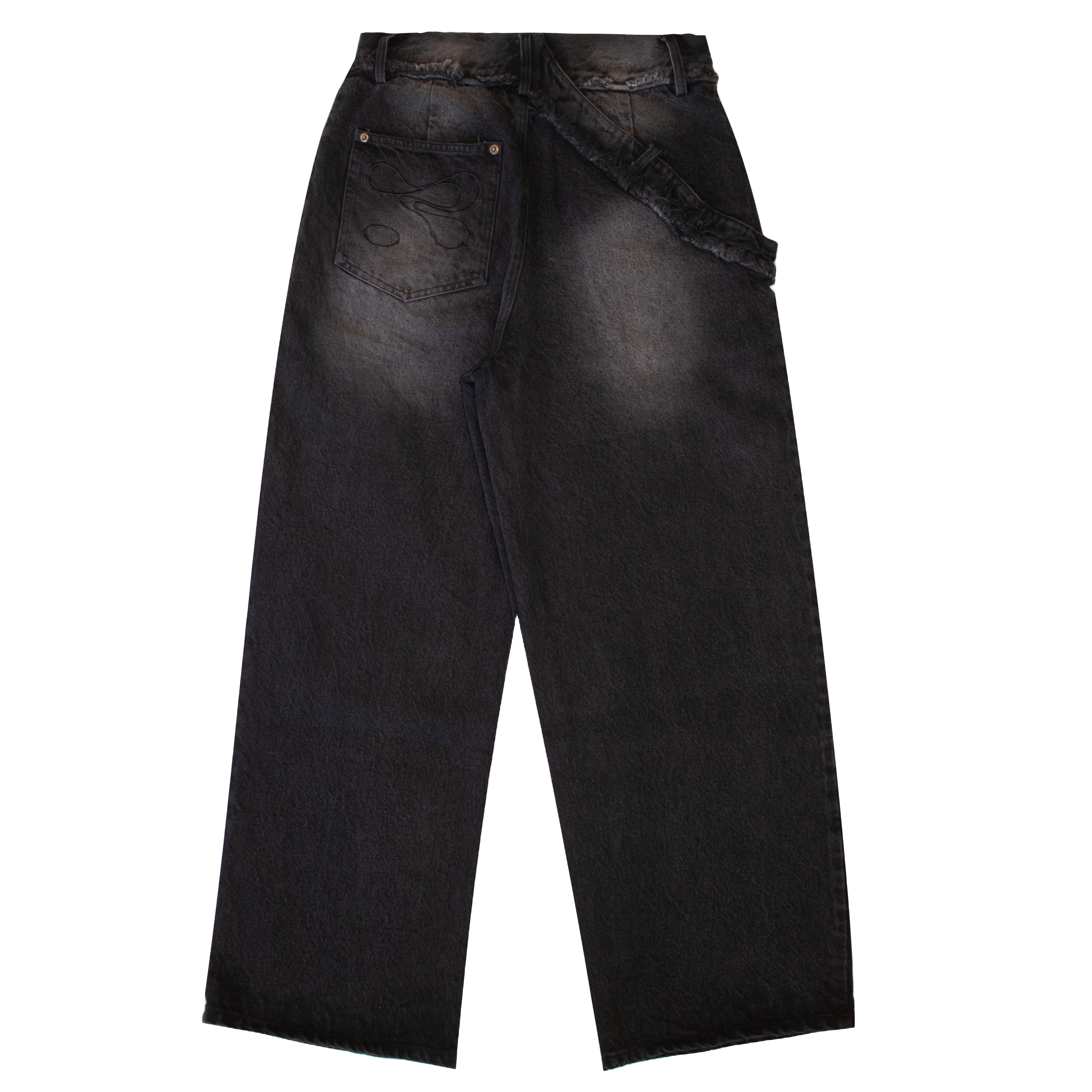 BLACK DISTORTION JEANS