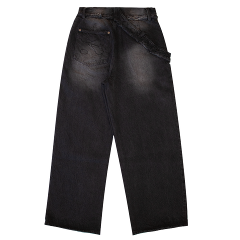 BLACK DISTORTION JEANS