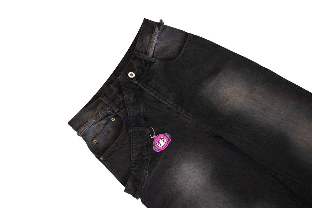 BLACK DISTORTION JEANS