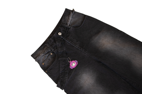 BLACK DISTORTION JEANS