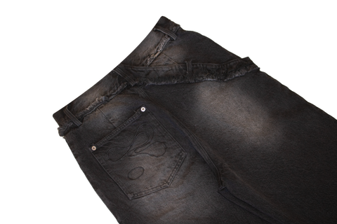 BLACK DISTORTION JEANS