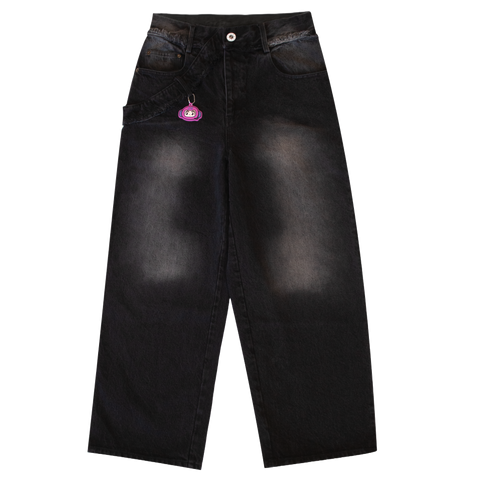 BLACK DISTORTION JEANS