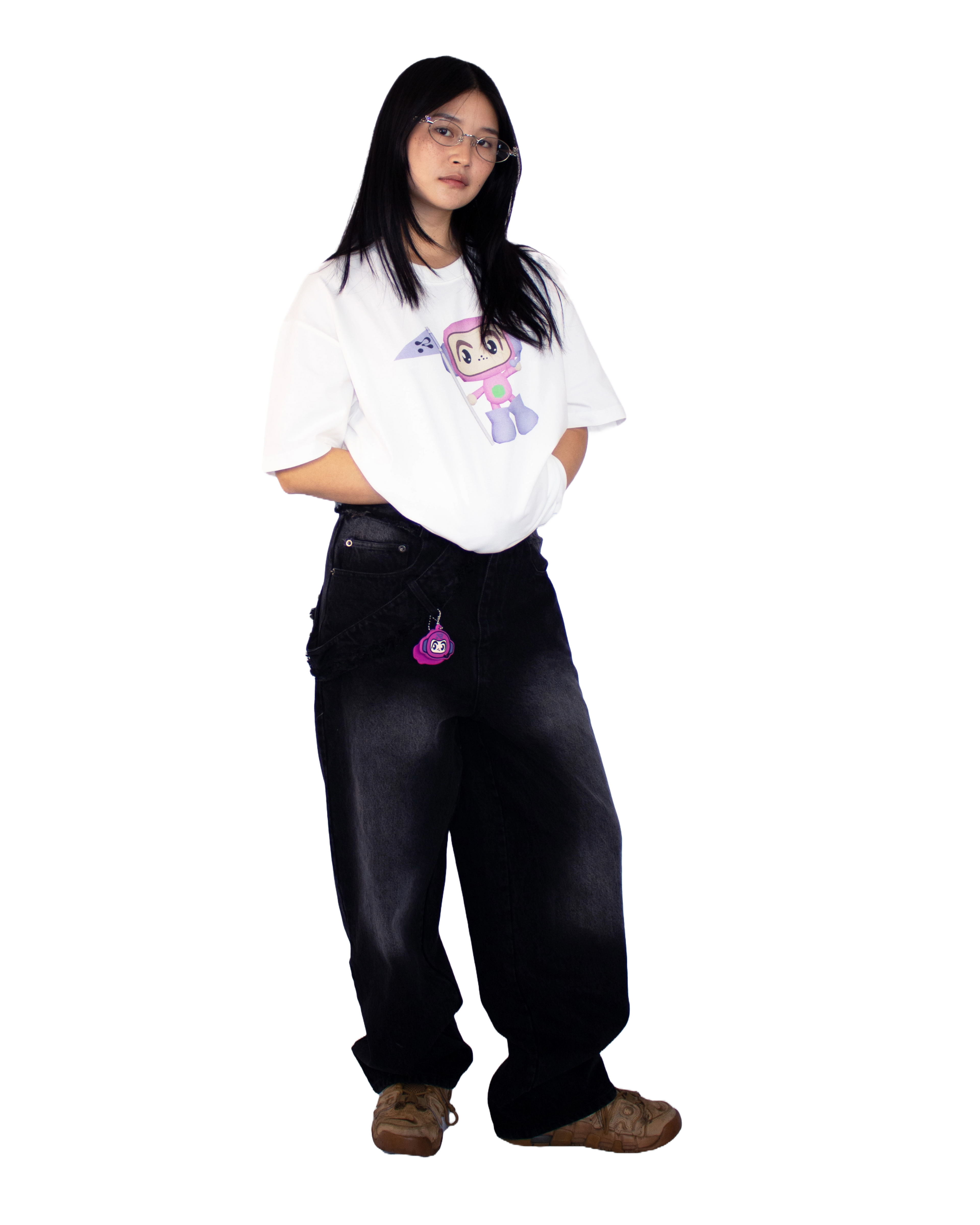 BLACK DISTORTION JEANS