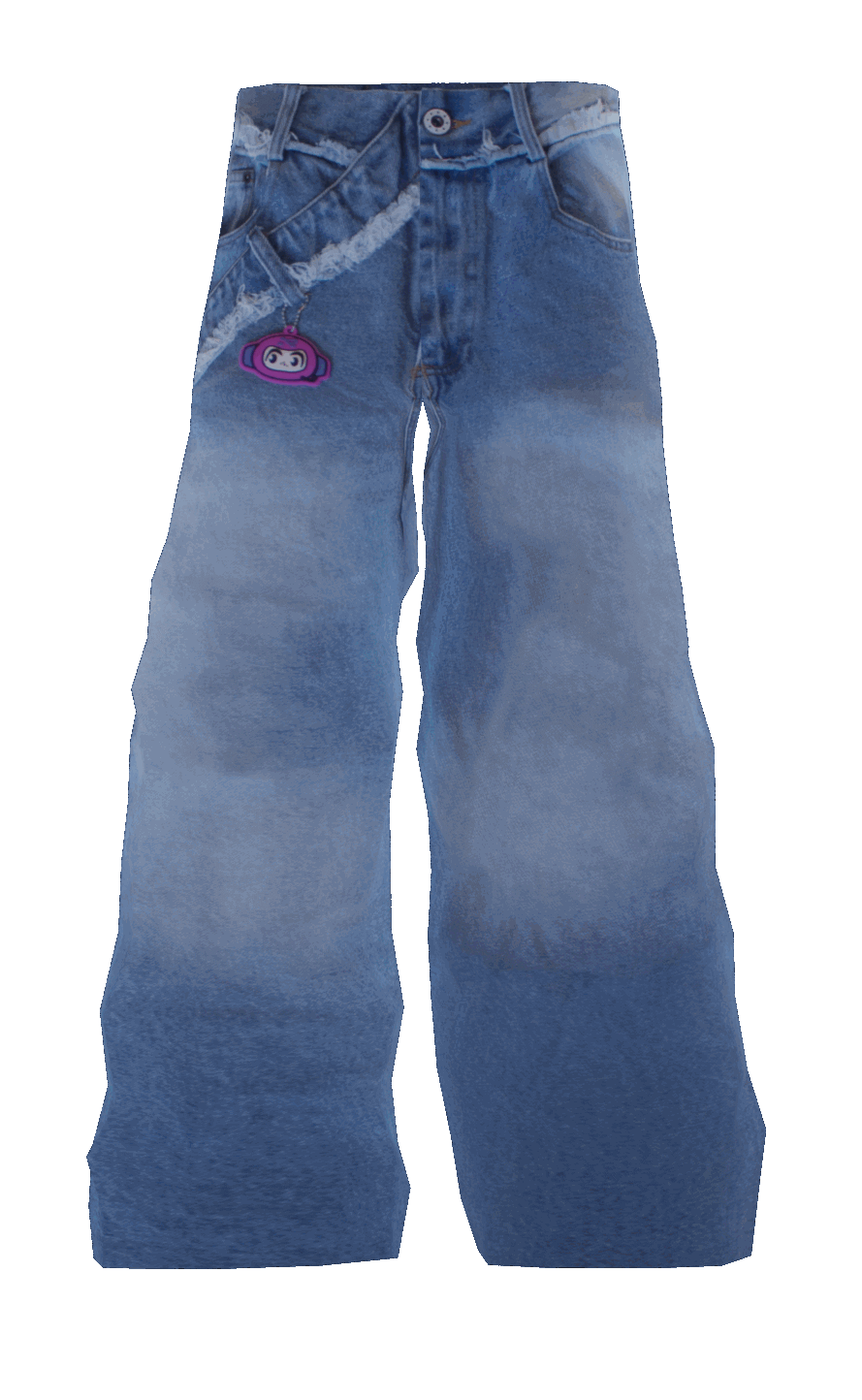 BLUE DISTORTION JEANS