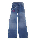 BLUE DISTORTION JEANS