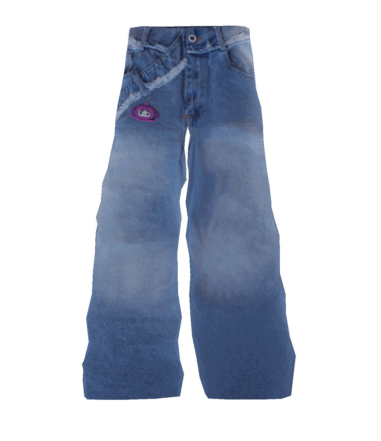 BLUE DISTORTION JEANS