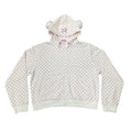 PINK POLKA DOT XING HOODIE